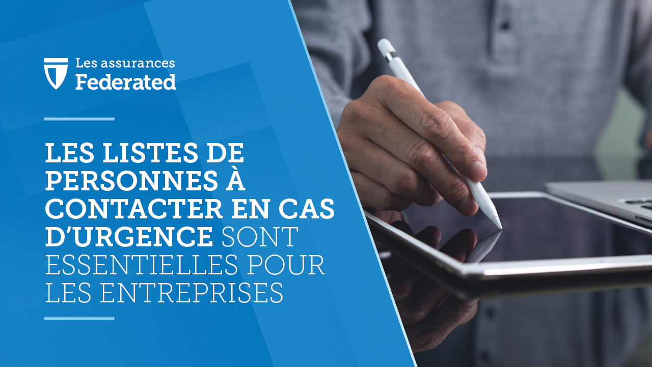 Liste de personnes à contacter en cas d’urgence (Français)
